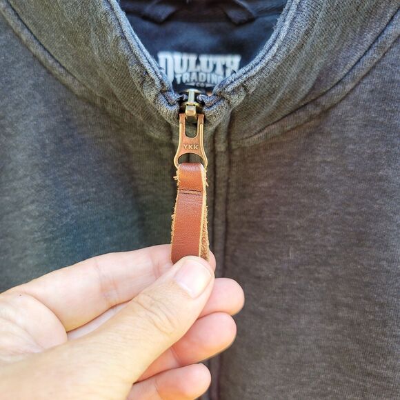 Duluth Trading Co Greenish Blue 1/4 Zip Pullover Vest Mens Size XL - Picture 2 of 9